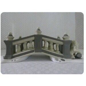Department Dept 56 Christmas Lionhead Bridge Christmas Village Accesory Decor